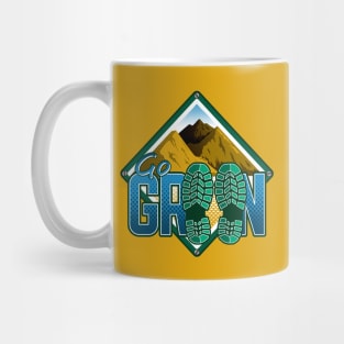 Go Green | Mountaineering and Climbing Mug